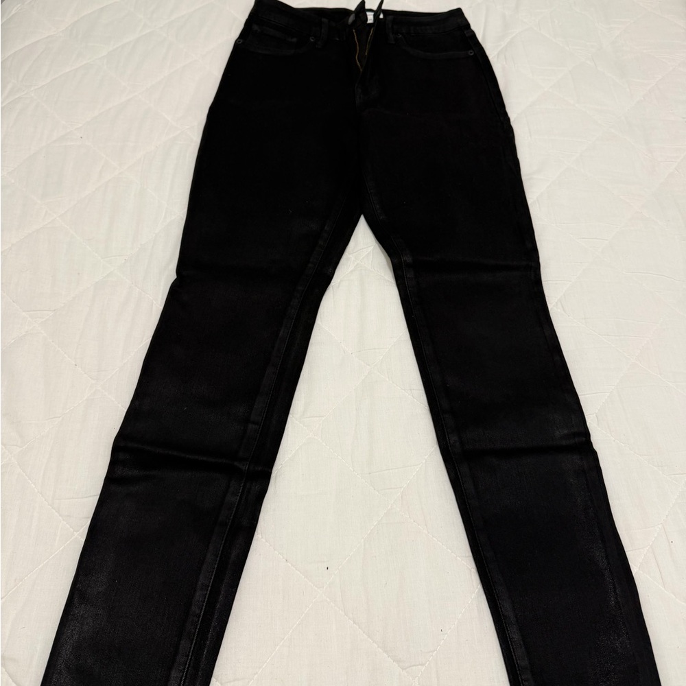 Good American Black Skinny Jeans